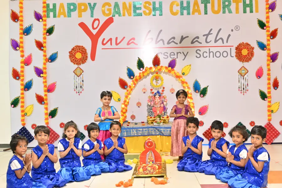 ganesh chaturthi 2024 image - Yuvabharathi Nursery